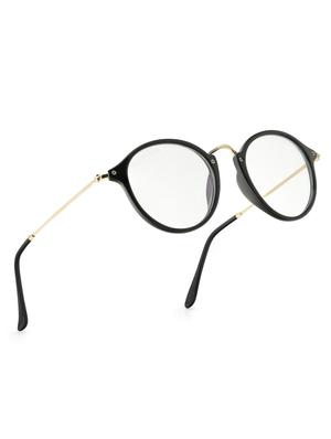 royal son men round sunglasses transparent lens (small) - 17484923 - Standard Image - 2