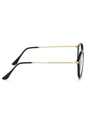 royal son men round sunglasses transparent lens (small) - 17484923 - Standard Image - 3