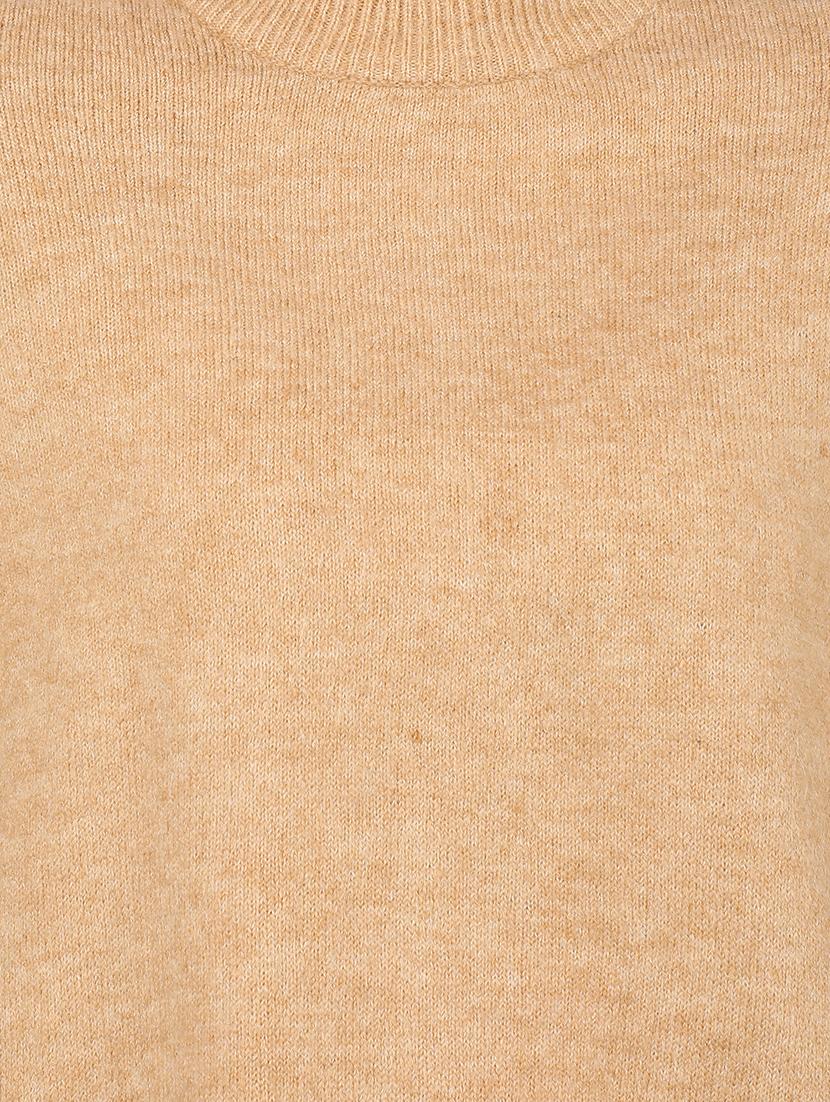 crew neck solid pullover - 17485004 - Zoom Image - 5