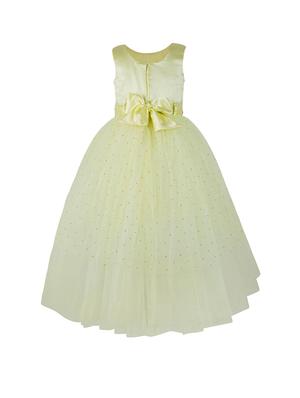 yellow net frock - 17485031 - Standard Image - 2