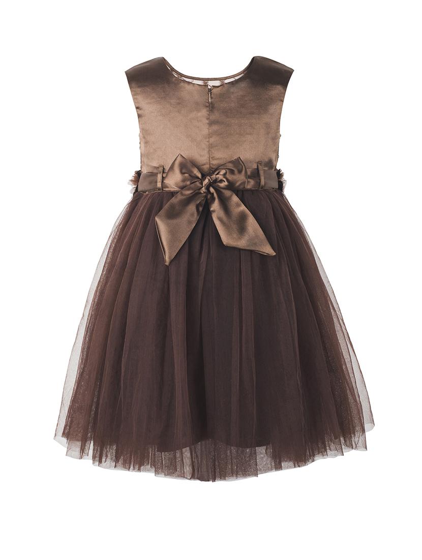 brown net frock - 17485041 - Zoom Image - 2