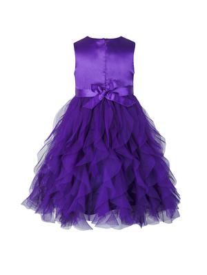 purple net frock - 17485054 - Standard Image - 2