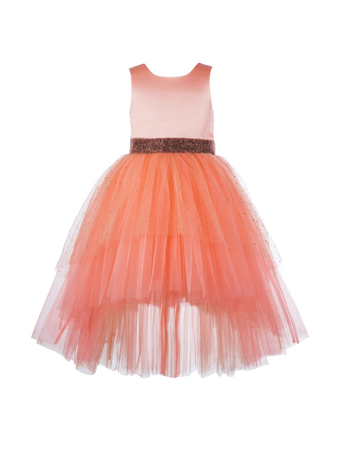 pink net frock - 17485060 - Zoom Image - 1