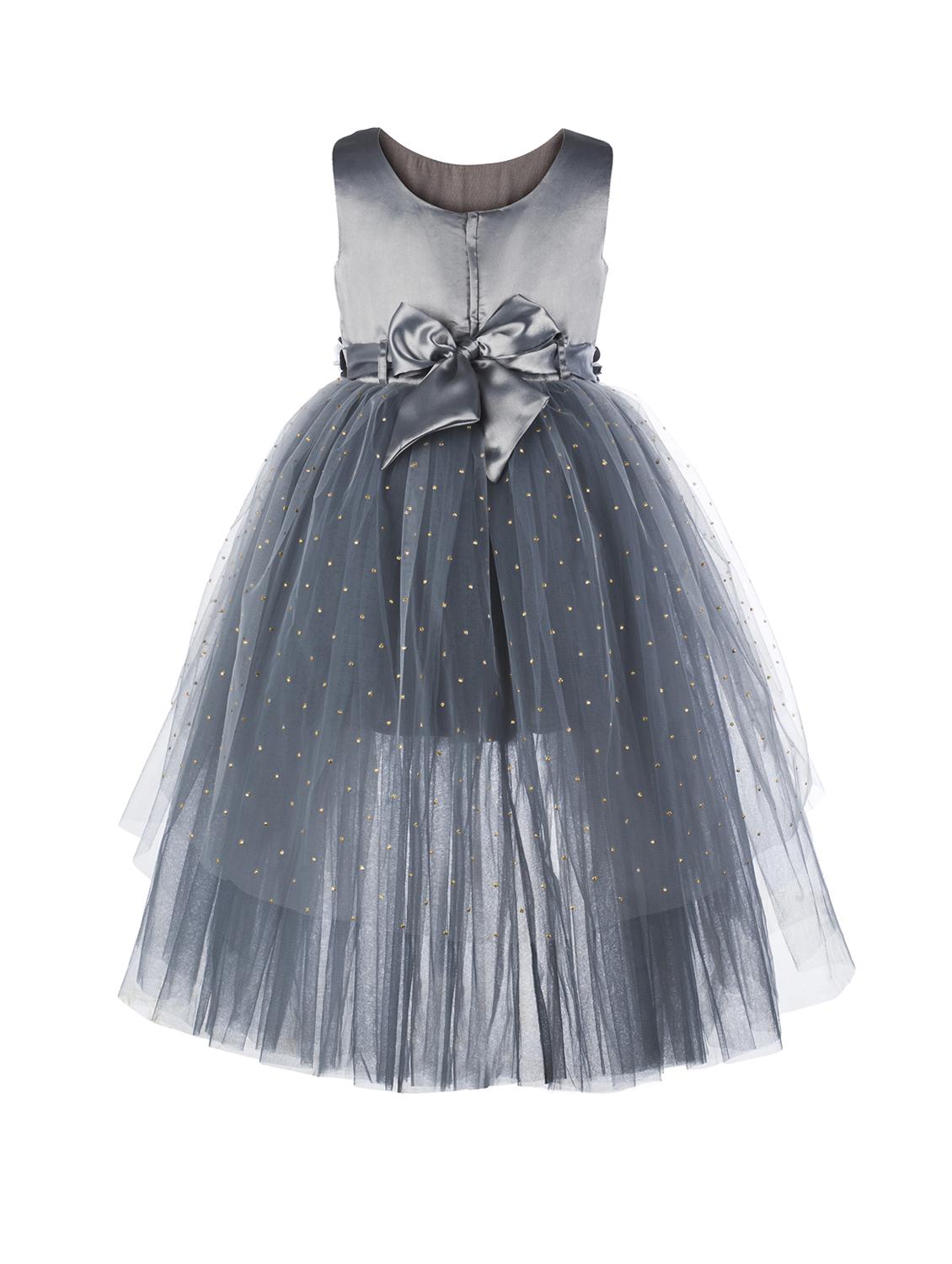 grey net frock - 17485061 - Zoom Image - 2