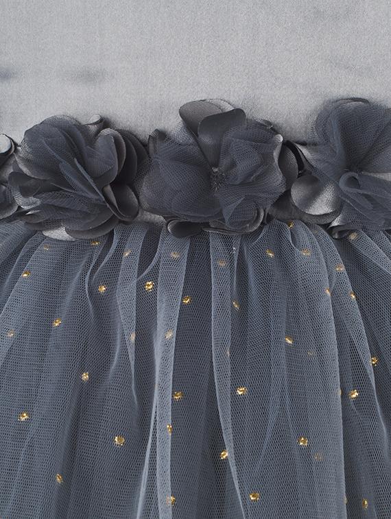 grey net frock - 17485061 - Zoom Image - 3