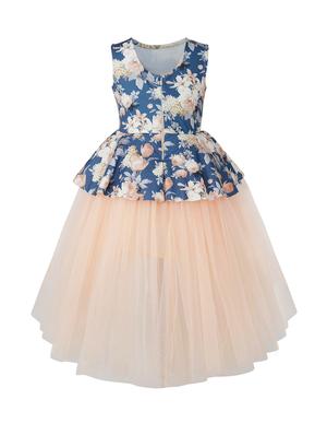gold net frock - 17485063 - Standard Image - 2