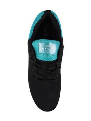 black mesh sport shoes - 17485748 - Standard Image - 4