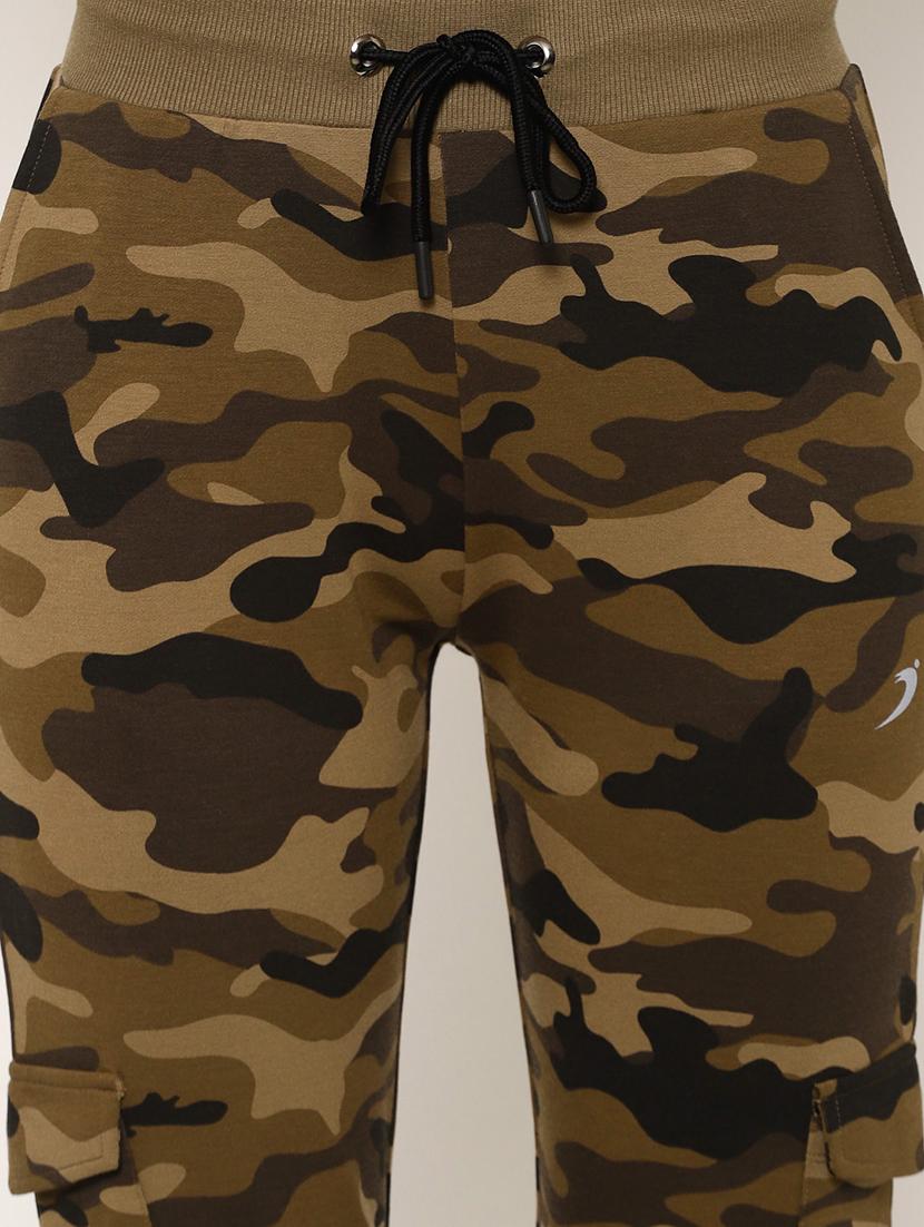 brown cotton track pants - 17488092 - Zoom Image - 5