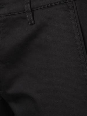 black solid chinos - 17488108 - Standard Image - 5