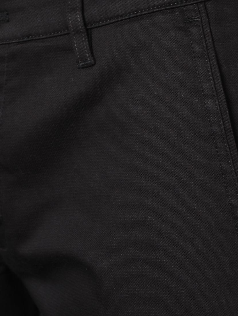 black solid chinos - 17488108 - Zoom Image - 5