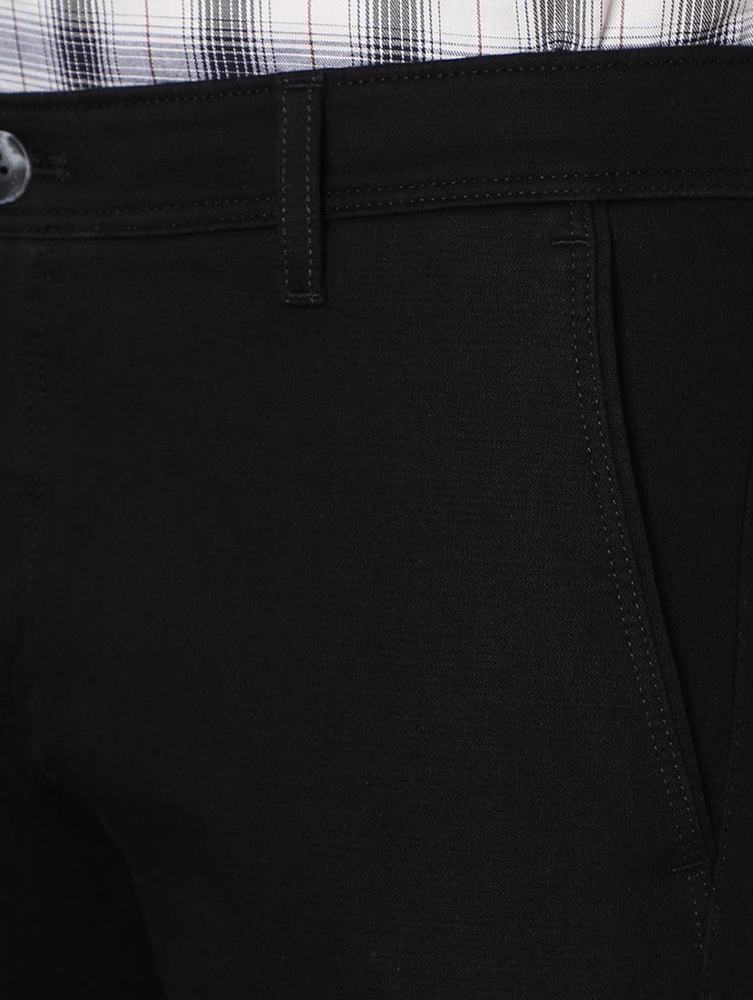 black solid chinos - 17488112 - Zoom Image - 5