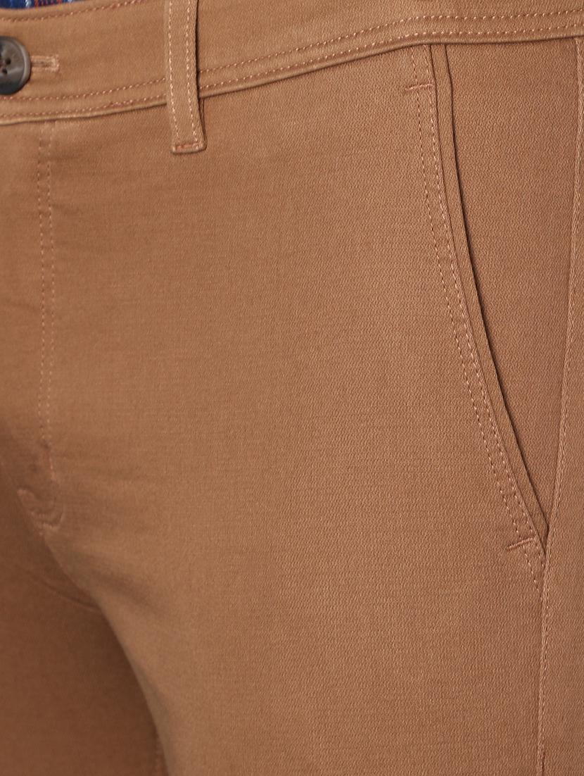 brown solid chinos - 17488113 - Zoom Image - 5