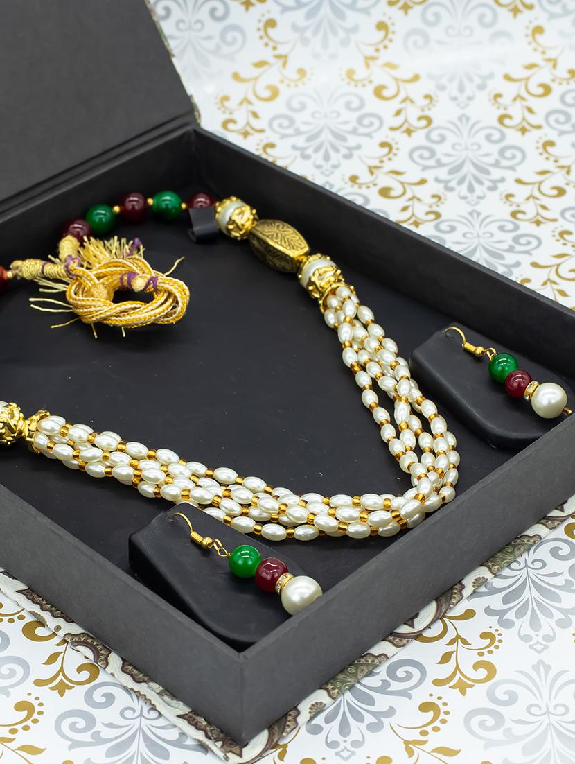 multi colored brass choker necklace - 17488845 - Zoom Image - 3