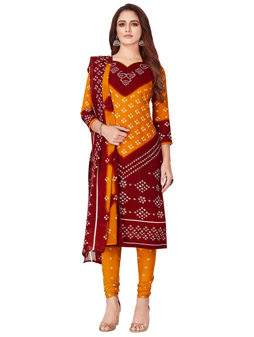multi colored synthetic suit combos unstitched - 17489033 - Zoom Image - 2