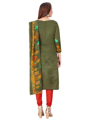 multi colored synthetic suit combos unstitched - 17489465 - Standard Image - 5