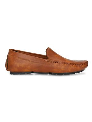 tan patent leather slip on loafers - 17490290 - Standard Image - 2