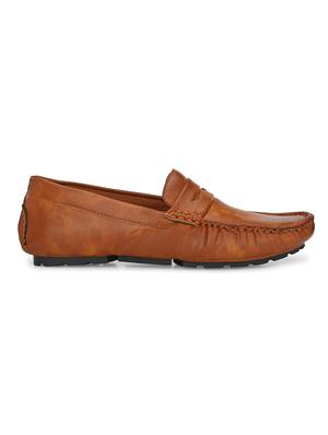 tan patent leather slip on loafers - 17490293 - Standard Image - 2