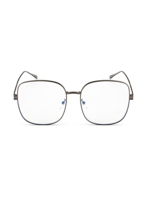 royal son women square blue light block spectacle frames black frame (large) - 17490466 - Standard Image - 1