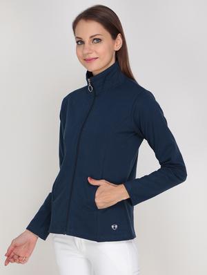 stand collar solid jacket - 17490790 - Standard Image - 3