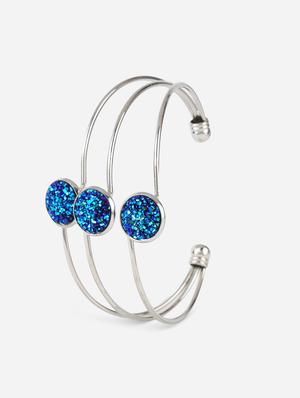 multi colored metal cuffs bracelet - 17491333 - Standard Image - 3
