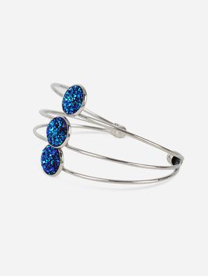multi colored metal cuffs bracelet - 17491333 - Standard Image - 4
