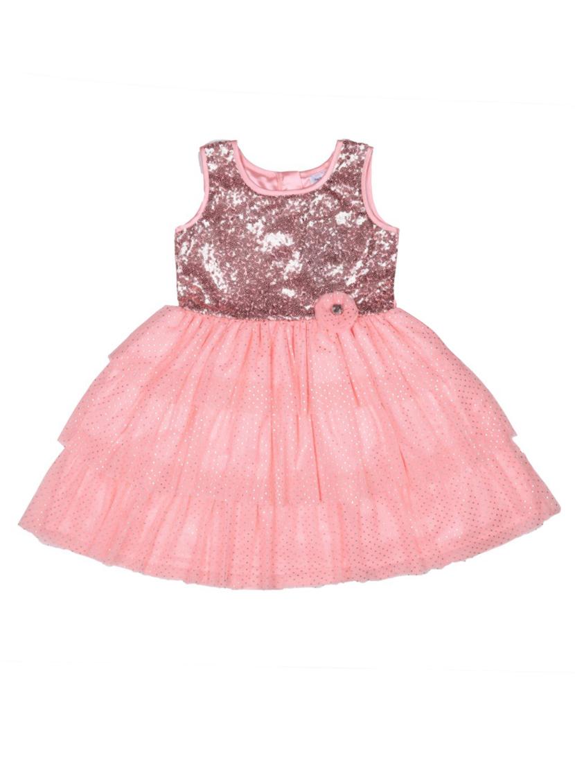 pink net frock - 17491350 - Zoom Image - 1