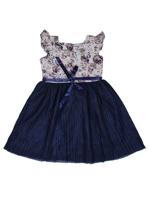 blue net frock - 17491352 - Standard Image - 2