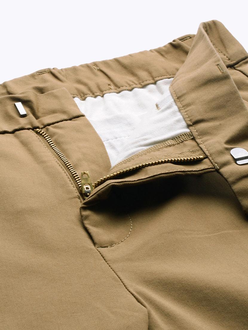khaki solid chinos - 17492423 - Zoom Image - 4