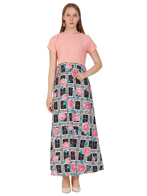 floral maxi dress - 17492701 - Standard Image - 1
