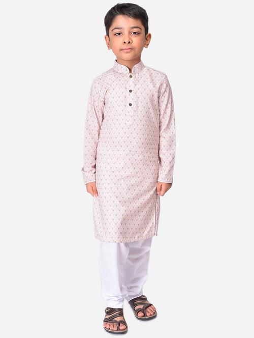 white cotton linen kurta sets - 17492842 - Standard Image - 1