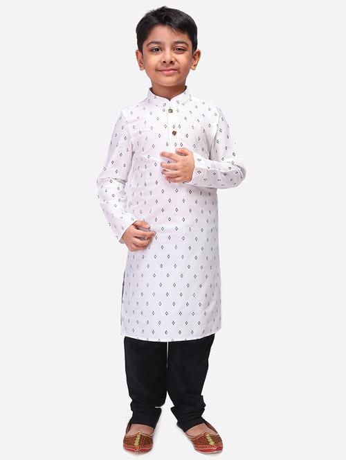 white linen@cotton linen kurta sets - 17492855 - Standard Image - 1