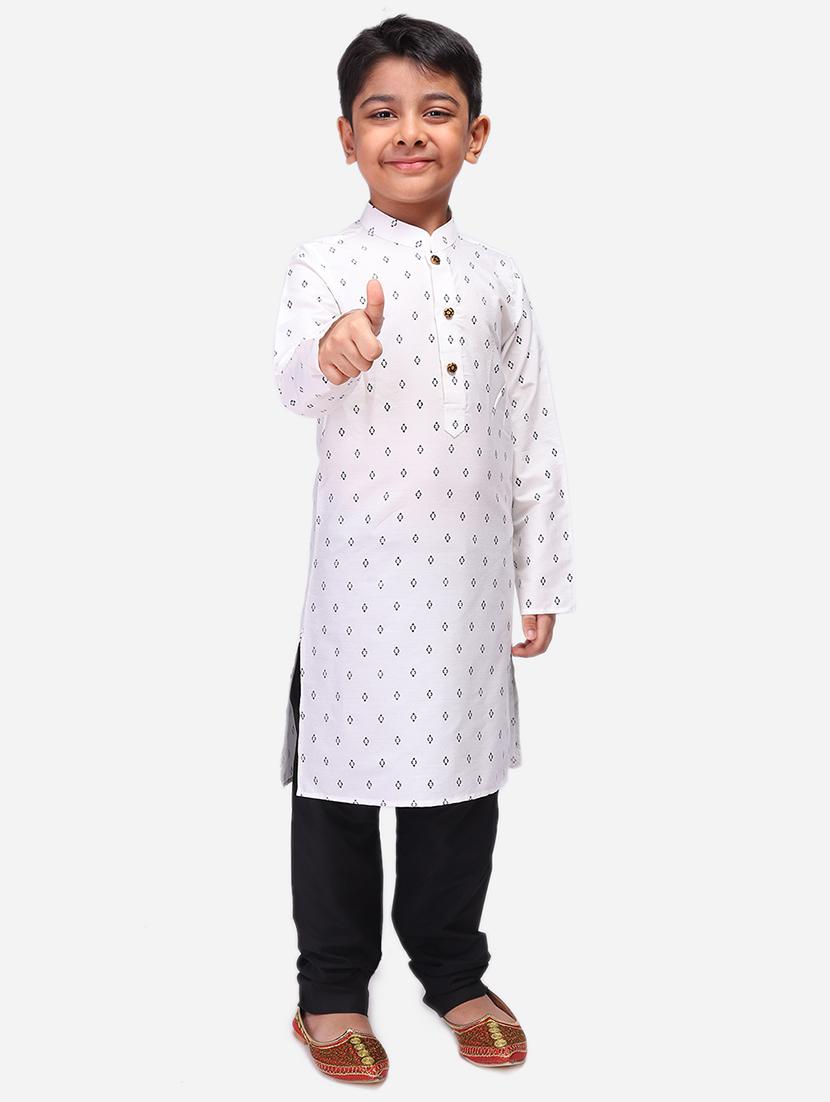 white linen@cotton linen kurta sets - 17492855 - Zoom Image - 2