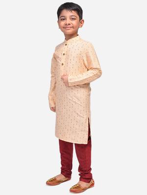 beige linen@cotton linen kurta sets - 17492856 - Standard Image - 2