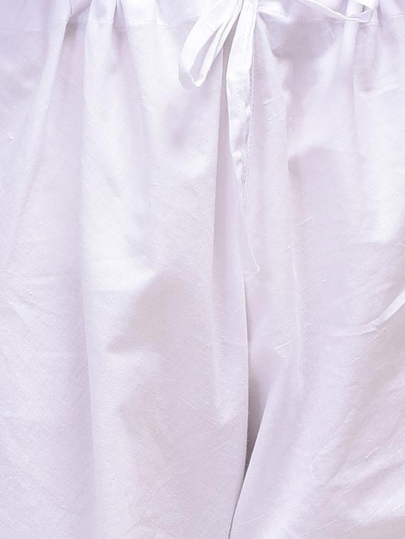 blue linen@cotton linen kurta sets - 17492862 - Zoom Image - 4