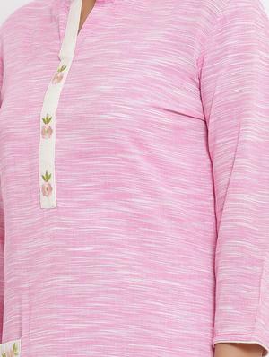 printed straight kurta - 17493019 - Standard Image - 4