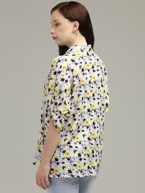 floral relaxed shirt - 17493201 - Standard Image - 3