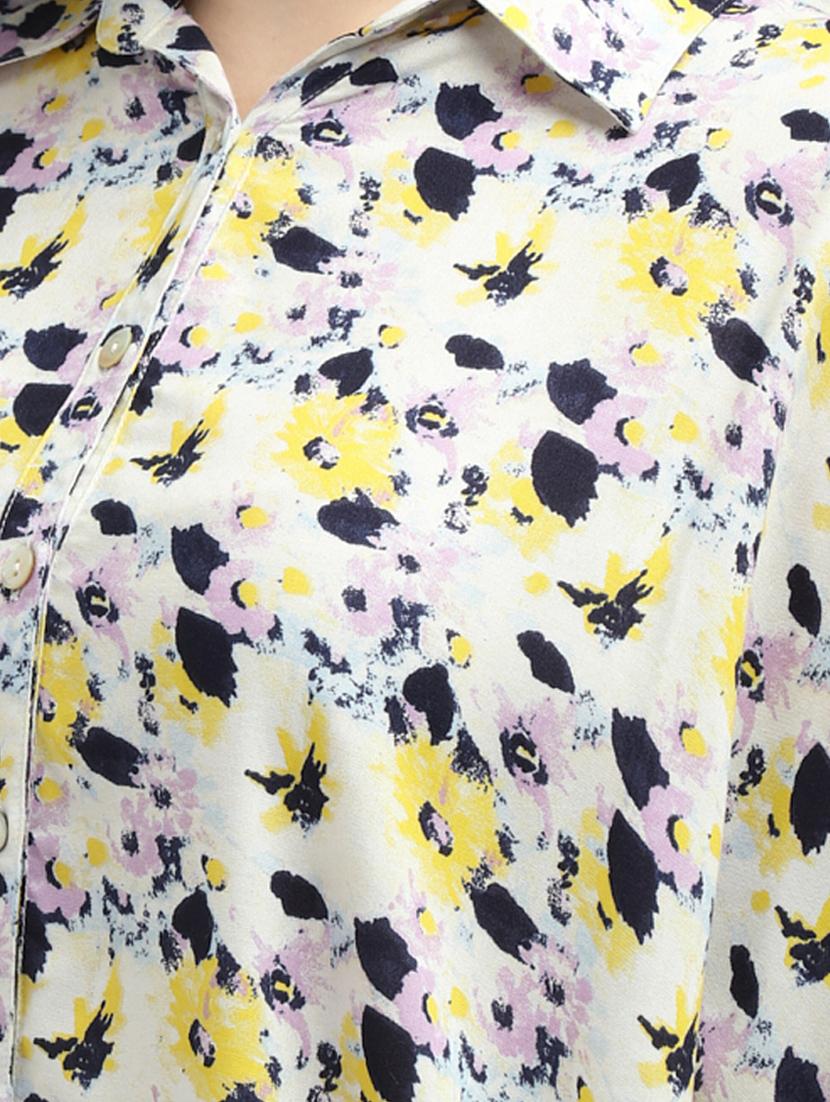 floral relaxed shirt - 17493201 - Zoom Image - 5