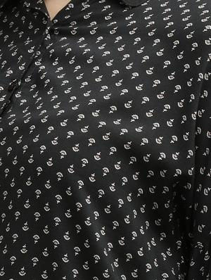 printed high-low shirt - 17493232 - Standard Image - 5