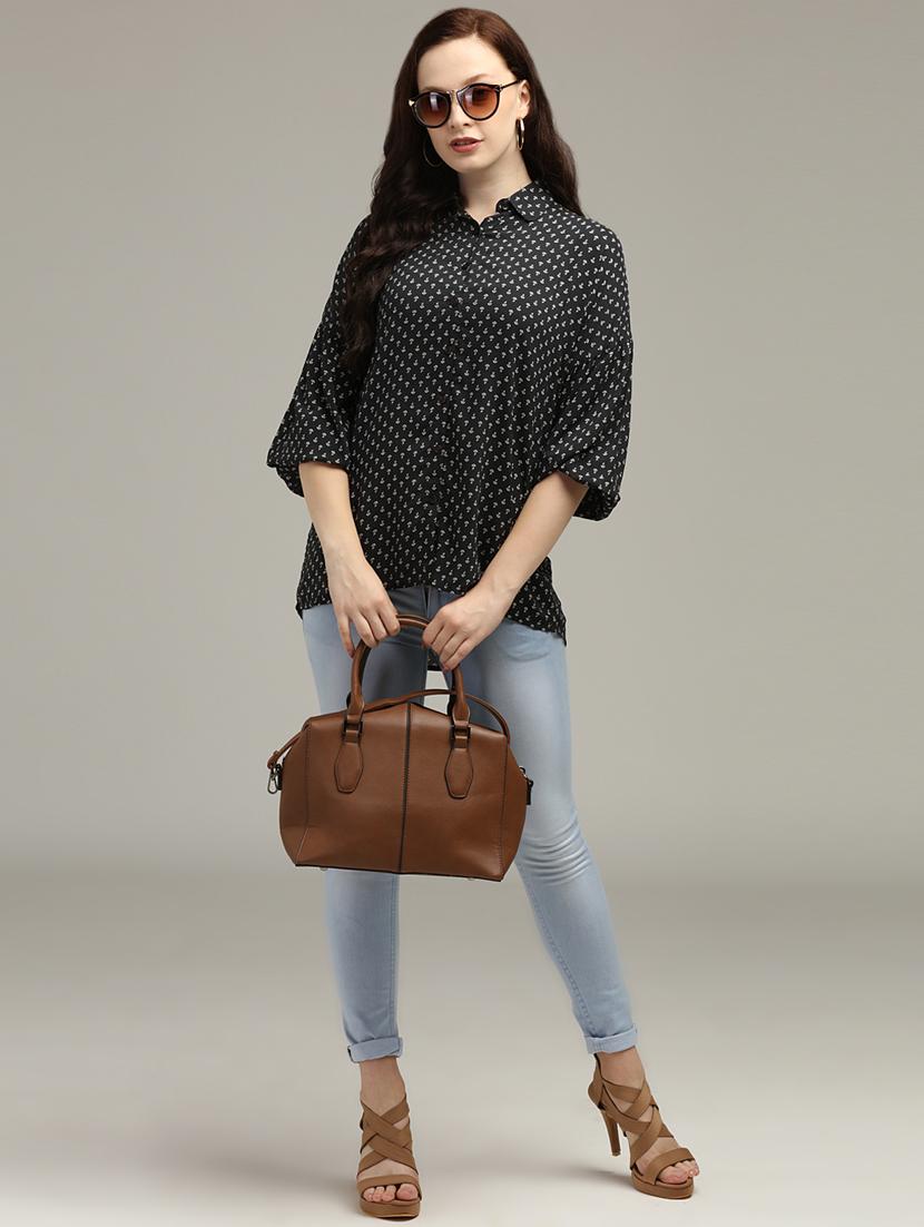 printed high-low shirt - 17493232 - Zoom Image - 4