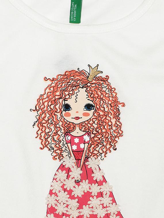 white cotton regular tee - 17493426 - Zoom Image - 3