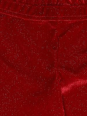 red cotton blend casual trouser - 17493576 - Standard Image - 3