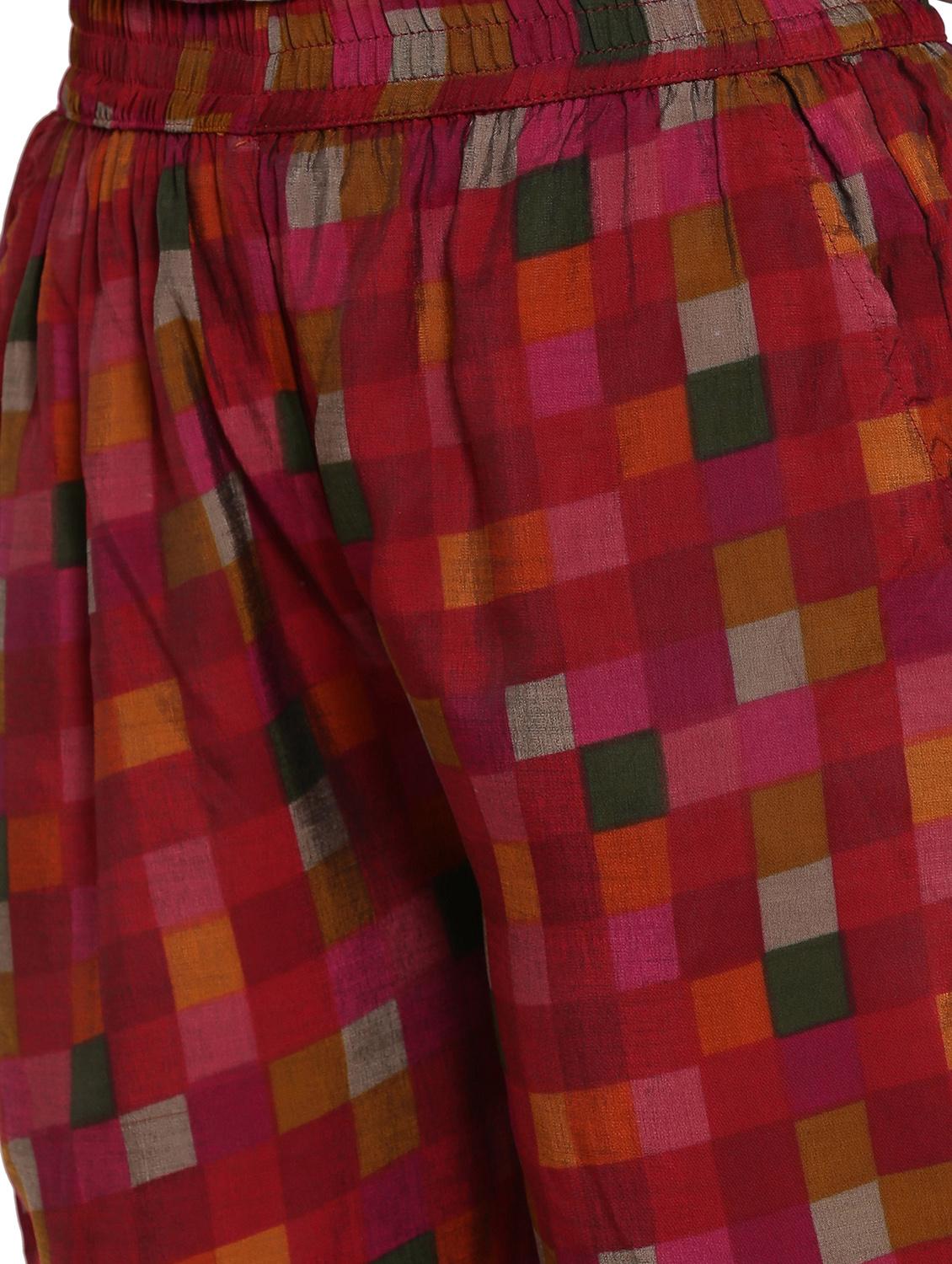 floral kurta pant set - 17494073 - Zoom Image - 5