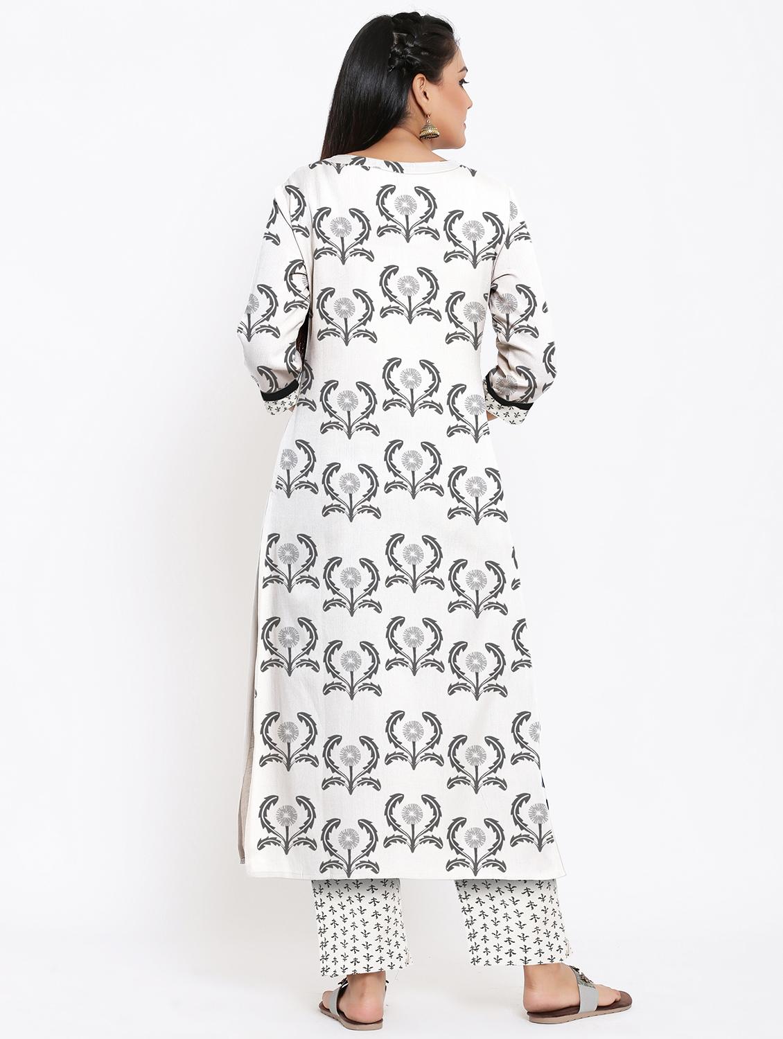 black cotton blend set - 17494170 - Zoom Image - 3
