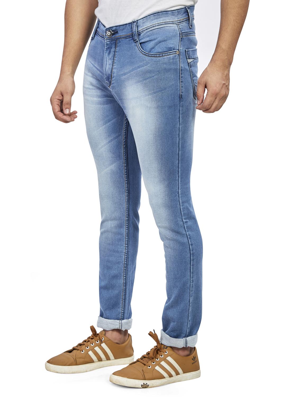 blue light washed denim jeans - 17494176 - Zoom Image - 2