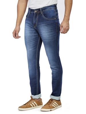 blue light washed denim jeans - 17494178 - Standard Image - 2