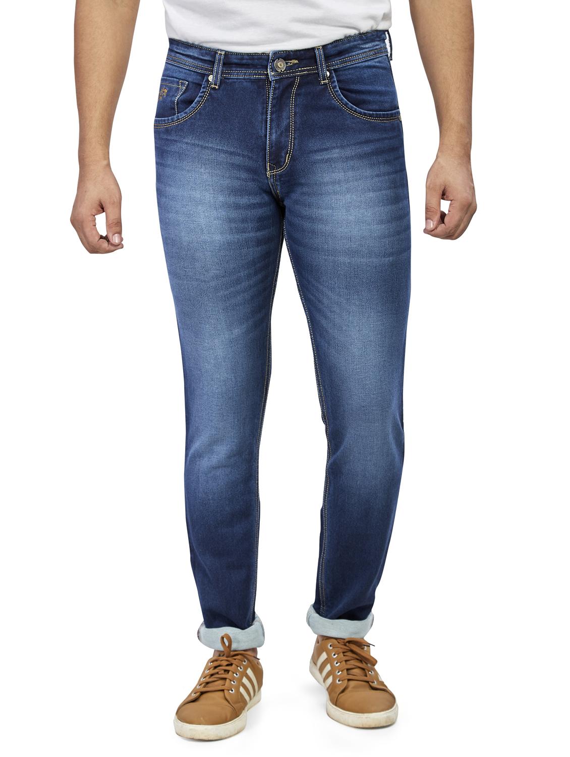 blue light washed denim jeans - 17494178 - Zoom Image - 1