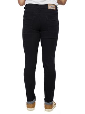 black plain denim jeans - 17494183 - Standard Image - 3