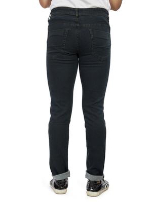 navy blue plain denim jeans - 17494184 - Standard Image - 3
