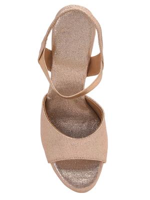 pink pu slip on sandals - 17494886 - Standard Image - 4