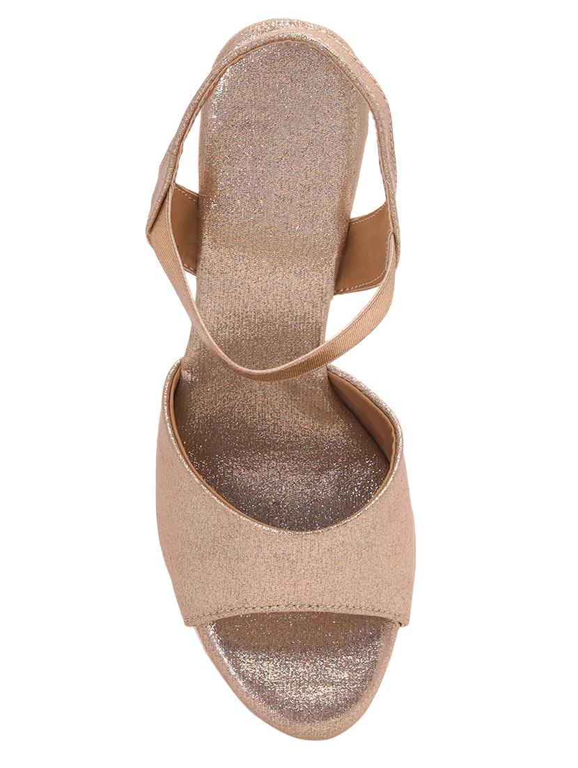 pink pu slip on sandals - 17494886 - Zoom Image - 4